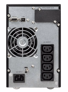 Eaton 9E katkematu toiteallikas (UPS) Kahekordne konversioon (Online) 1 kVA 800 W 4 AC pistikupesa