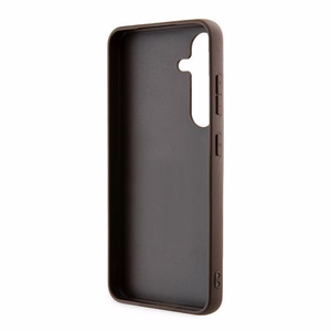 Guess 4G Metal kuldne Logo ümbris jaoks Samsung Galaxy S24 - brown