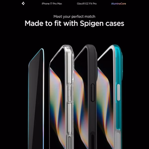 Spigen Glas.TR EZ Fit Pro Karastatud klaas jaoks iPhone 16 Pro Max / 17 Pro Max - Läbipaistev