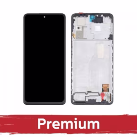 LCD Ekraan Ühildub Xiaomi Redmi Note 10 Pro Must koos Frame / OEM