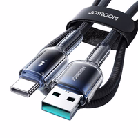 Joyroom USB-A USB-C kaabel S-A42 3A 1.2m must