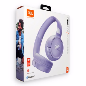 Juhtmevabad kõrvaklapid JBL Tune 520BT, lillad