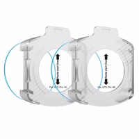 Tech-Protect Easy Set+ 2-pack karastatud klaas jaoks Huawei Watch GT 5 Pro 46 mm - läbipaistev