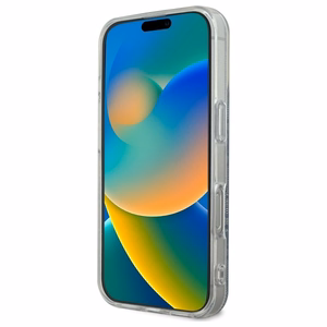 Guess IML 4G MagSafe Чехол для iPhone 16 Pro Max - синий