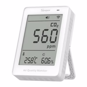 Sonoff AirGuard CO2 SAWF-08P WiFi ЖК-дисплей измеритель качества воздуха