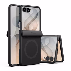 Tech-Protect Kevlar Aura ümbris seadmele Samsung Galaxy Z Flip 8, MagSafe-ühilduv – must