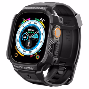 Spigen Rugged Armor Pro Apple Watch Ultra (49mm) Strap Ümbris - must