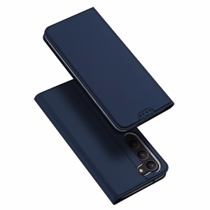 Чехол Dux Ducis Skin Pro для Samsung Galaxy S23 обложка с откидной крышкой бумажник карты подставка синий