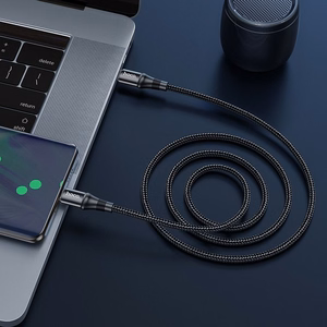 Kaabel USB C to USB C Hoco PD 5A 100W 1 m X50 must