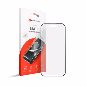 Karastatud klaas to iPhone 13 PRO / 14 Forcell Matt Glass must