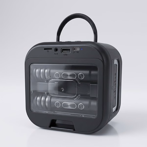 Blavec портативная Bluetooth колонка WS-09 Karaoke Fun - 10W с 2 микрофонами и дисплеем (WS09-2MB) черный