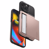 Spigen Slim Armor CS Ümbris jaoks iPhone 15 Pro Max - roosa