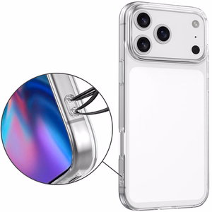 Läbipaistev sõrmejäljevastane TPU-ümbris iPhone 18 Pro / 17 Pro jaoks