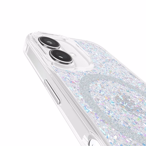 Case-Mate Twinkle MagSafe ümbris seadmele iPhone 16, Disco mustriga