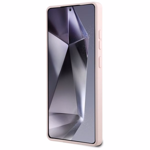 KARL LAGERFELD ümbris jaoks SAMSUNG S25 Ultra KLHMS25LSKCHTCP (Magnetic Silicone Double Heads) roosa