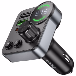 Transmiter samochodowy bluetooth Hoco 2 x USB A + USB C QC3.0 PD 48W E86 must