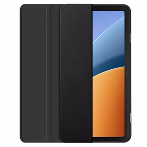 Tech-Protect SmartCase ümbris pliiatsiga Xiaomi Redmi Pad 2 9.7" - must