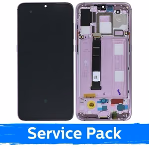 LCD ekraan, ühilduv Xiaomi Mi 9 raamiga / Lavender Violet / (Service Pack)