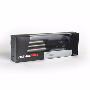 BaByliss TRIPPLE WAVER lokitangid, mustad, 125 W, 106,3" (2,7 m)