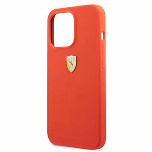 Ferrari FESSIHCP13XRE iPhone 13 Pro Max 6.7" punane/punane kõvakaaneline silikoonist ümbris