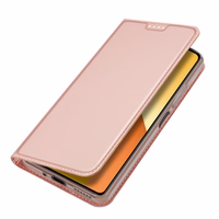 Dux Ducis Skin Pro ümbris with flap and card slot jaoks Xiaomi Redmi Note 13 5G - roosa