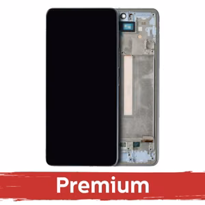 LCD-дисплей для Samsung A536 A53 5G с рамкой, синий (OEM)