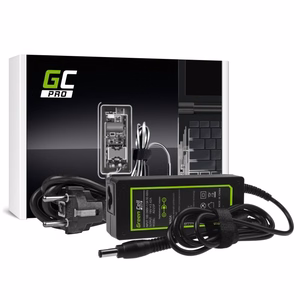 Green Cell AD25P vooluadapter siseruumideks 65 W, must