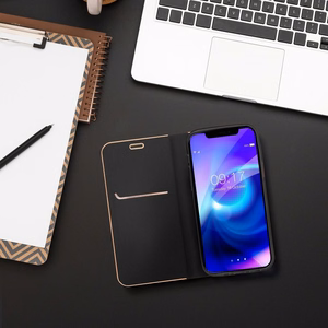 LUNA Book kuldne jaoks Xiaomi Redmi 9AT / Redmi 9A must