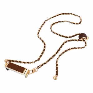 Chain / Rope with Hoidja GLAMOUR fit all models 80mm max width BROWN