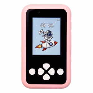 Mängukonsool lastele IPS-ekraaniga 2,4" nuppudega KDC-0027A roosa