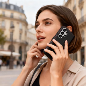 Tech-Protect Rahakott Ümbris for Samsung Galaxy S26 Ultra - must and punane