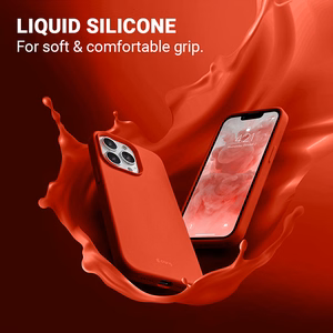 Crong Color Cover ümbris seadmele iPhone 13 Pro Max, punane