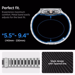 SPIGEN MODERN FIT rihm GALAXY WATCH 8 / CLASSIC (40 / 44 / 46 MM) hõbedane