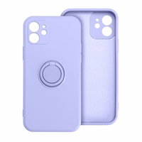 SILICONE RING ümbris jaoks IPHONE 16 Pro Max violet