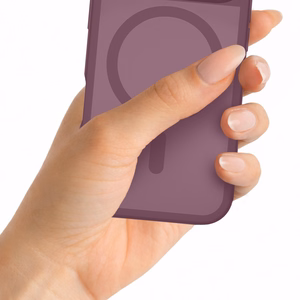 Bordoopunane 3mk Misty MagCase Deep Cherry ümbris iPhone 17 Pro / 18 Pro jaoks