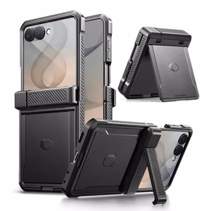 Tech-Protect Kevlar Pro  Samsung Galaxy Z Flip 8 ümbris, must
