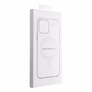 ELECTRO MAG COVER case compatible with MagSafe jaoks IPHONE 17 hõbedane