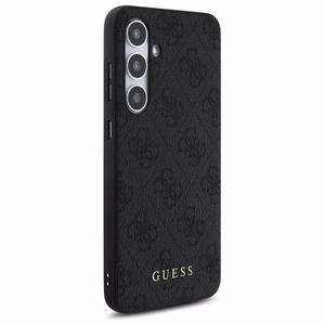 GUESS Чехол для SAMSUNG S24 FE GUHCS24FEG4GFGR (HC PU 4G Metal Logo) серый