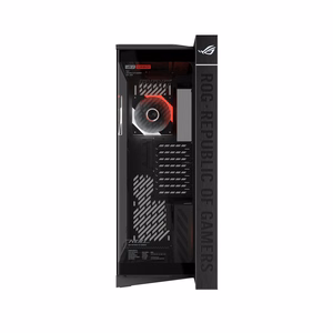 ASUS ROG CRONOX GR801 CURVE TG ARGB must keskmise tornmõõduga arvutikorpus