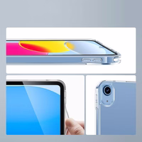 Tech-Protect FlexAir Hybrid Ümbris jaoks iPad 10.9” 10 / 2022 / 11” 11 / 2025 - Läbipaistev