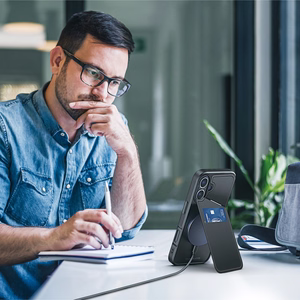 DUX DUCIS ümbris RAFI II MAG with stand compatible with MagSafe jaoks IPHONE 16 must