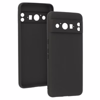 Back Ümbris MATT jaoks GOOGLE PIXEL 8 PRO Must