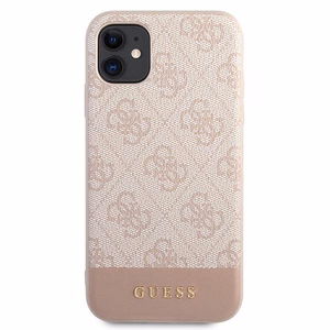 Guess 4G Stripe Collection Ümbris jaoks iPhone 11 / Xr 6.1" - roosa
