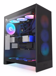 NZXT H7 Flow RGB Midi Tower must arvutikorpus