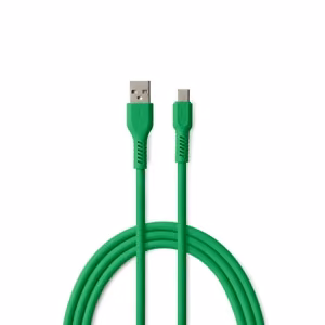 COLORUM kaabel USB-A - USB-C 1,8m 3A CK60-AC-04 xGreen