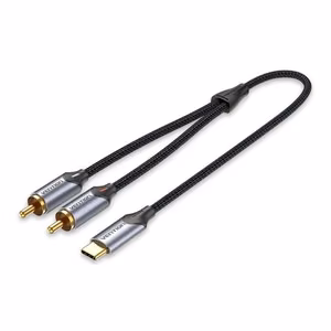 Vention USB-C kuni 2RCA helikaabel, 1 m
