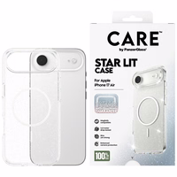 CARE by PanzerGlass Flagship Urban Explorer Ümbris w. Valge MagSafe jaoks iPhone Air - Clear Glitter