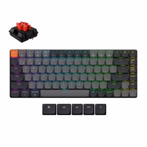 Juhtmevaba klaviatuur KEYCHRON K3 RGB must K3X-B1