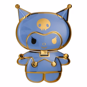 Phone stand DOLL - stick-on - sinine