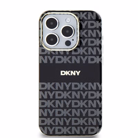 DKNY IML Mono & Stripe MagSafe ümbris jaoks iPhone 13 Pro Max - must